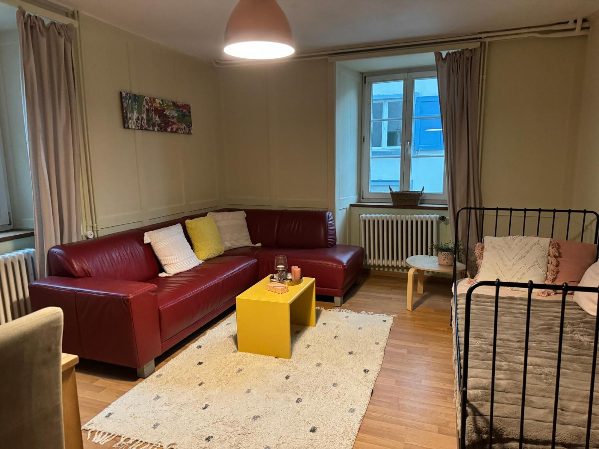 Gemuetliche Wohnung Landquart Exteriör bild